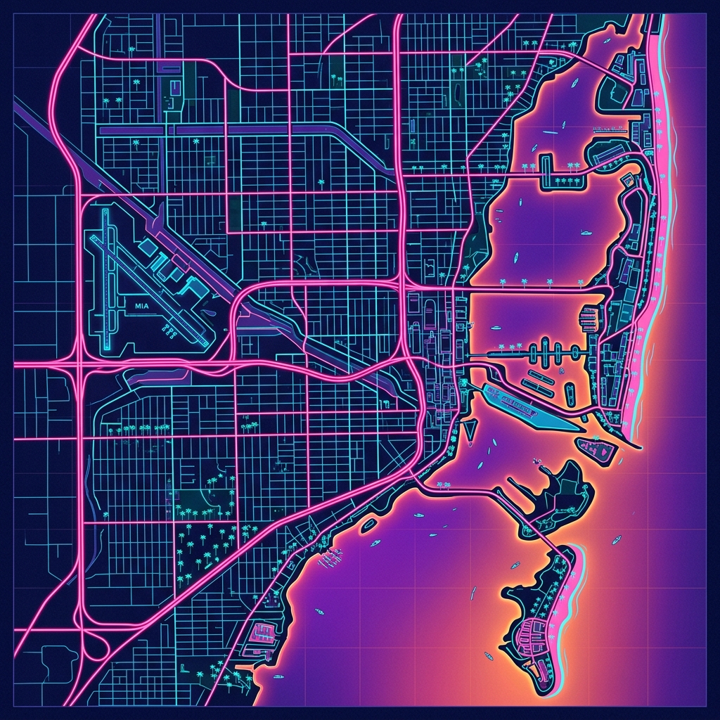 Vice City map