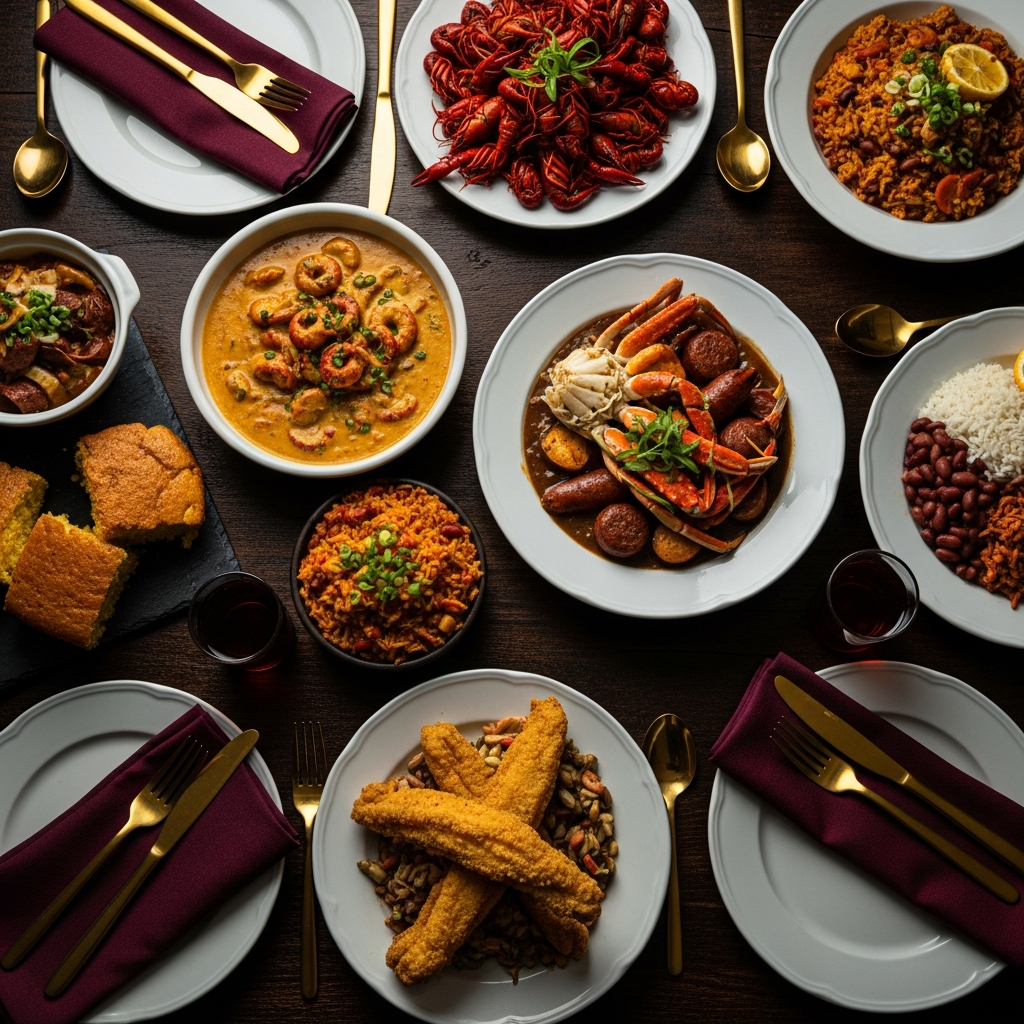 Cajun feast
