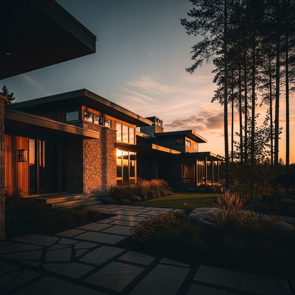 Modern Canadian home