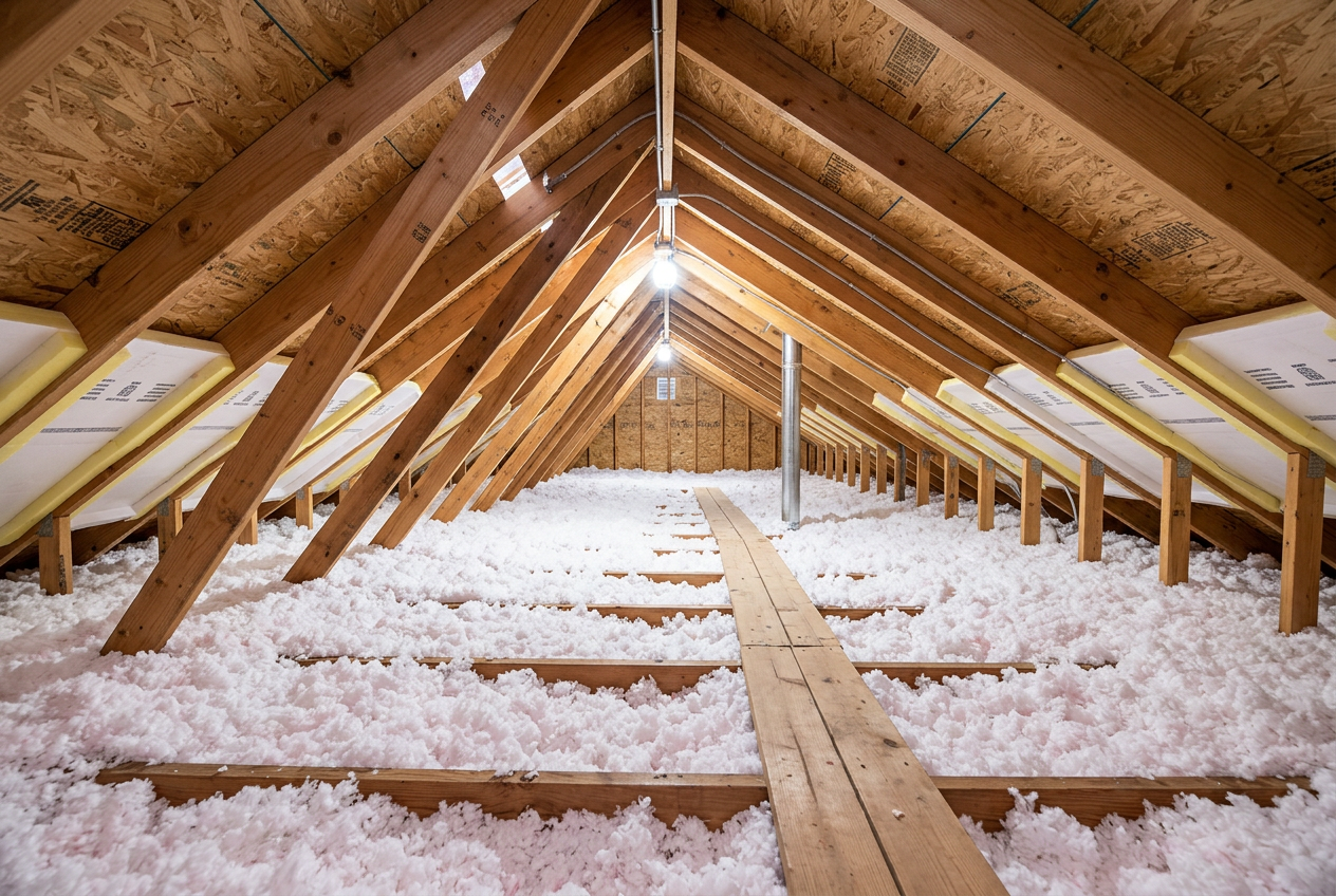 Attic Insulation in