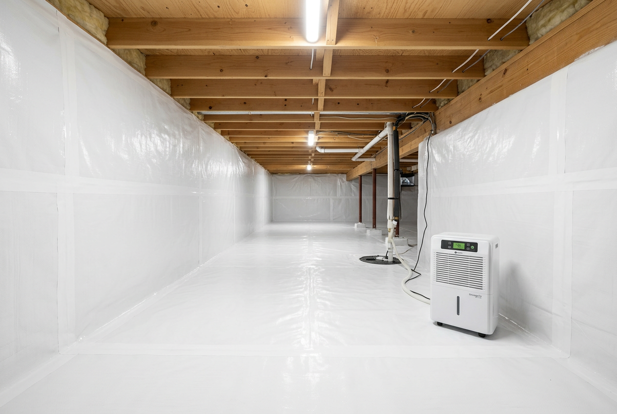 Crawlspace Encapsulation in