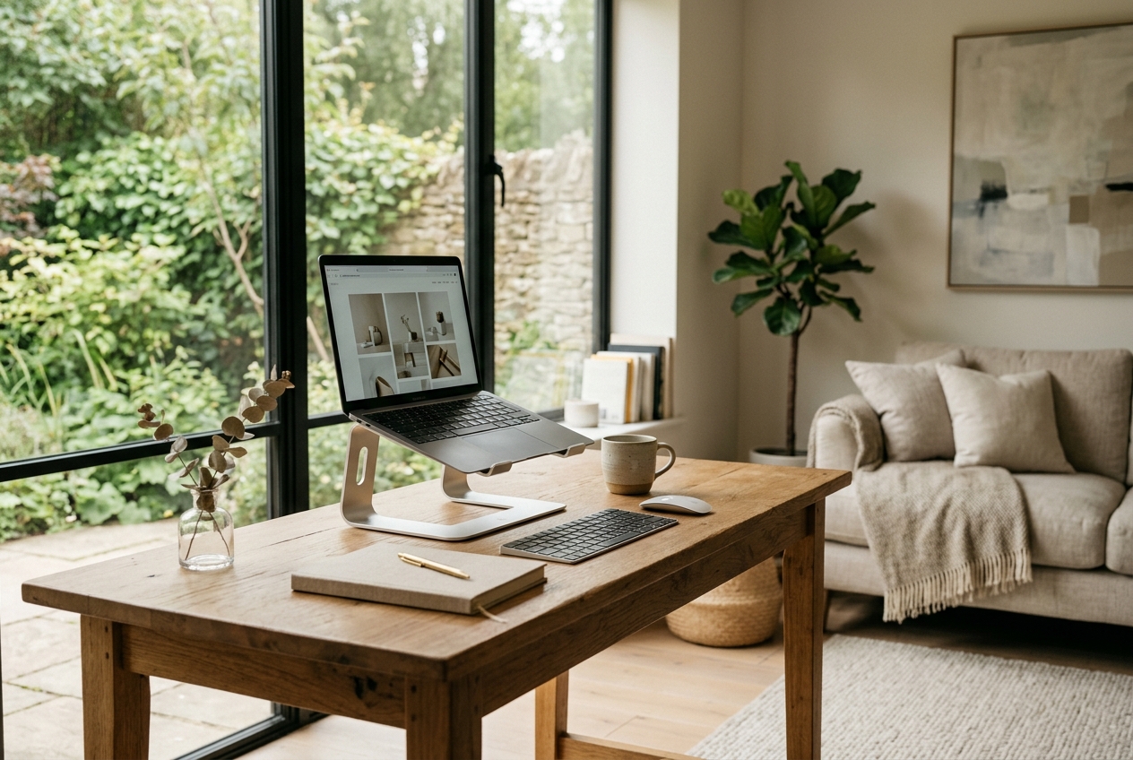 Adjustable Aluminium Laptop Stand