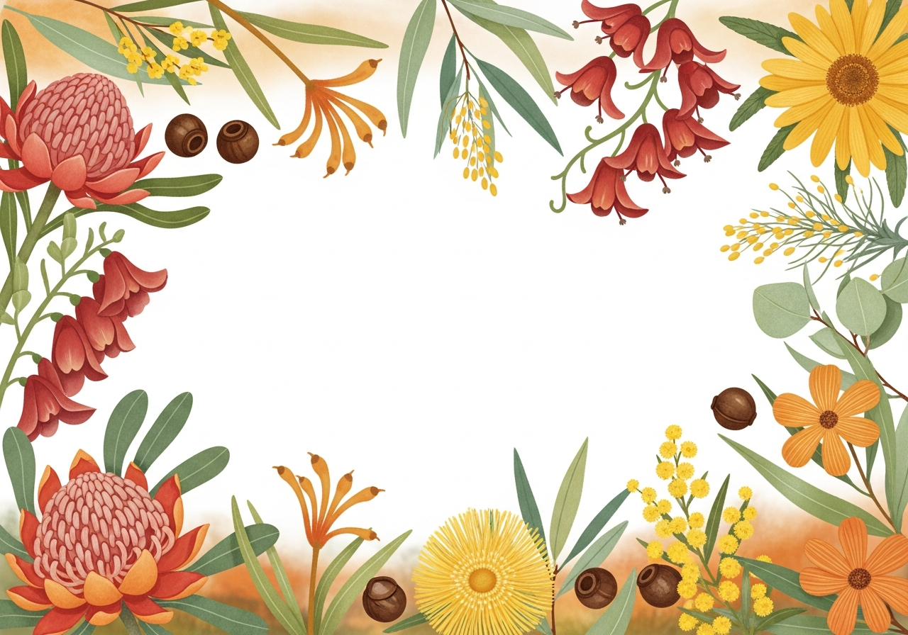 Australian wildflower community