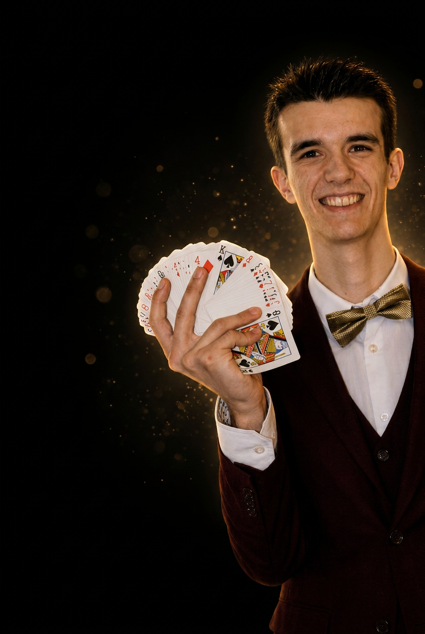 Alexis Gauthier, magicien professionnel