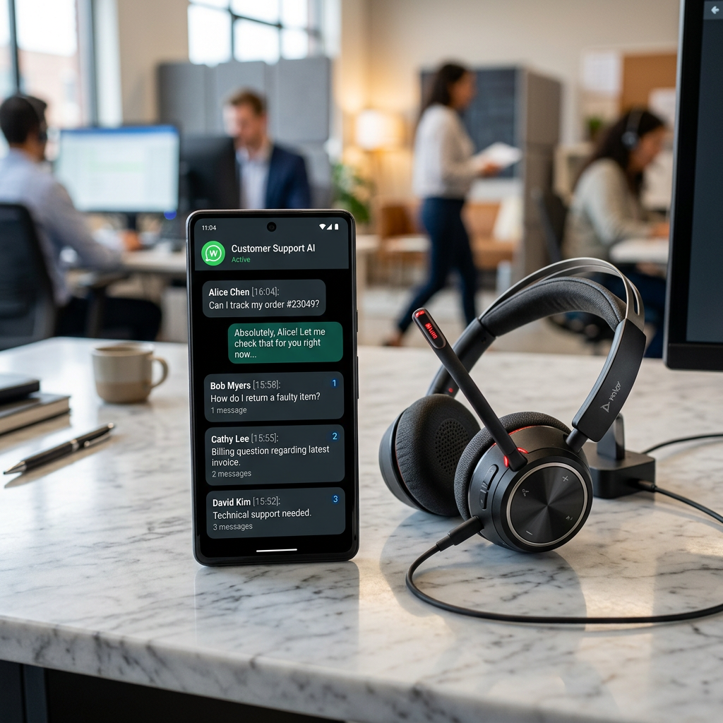 AI Voice and WhatsApp Automation