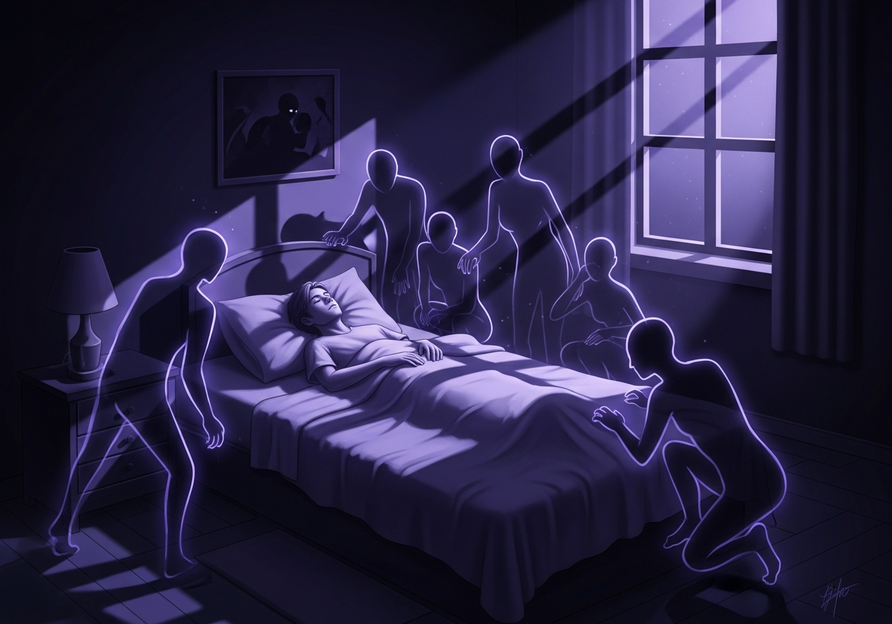 Schlafparalyse: Was sie ist und warum sie sich so beängstigend anfühlt