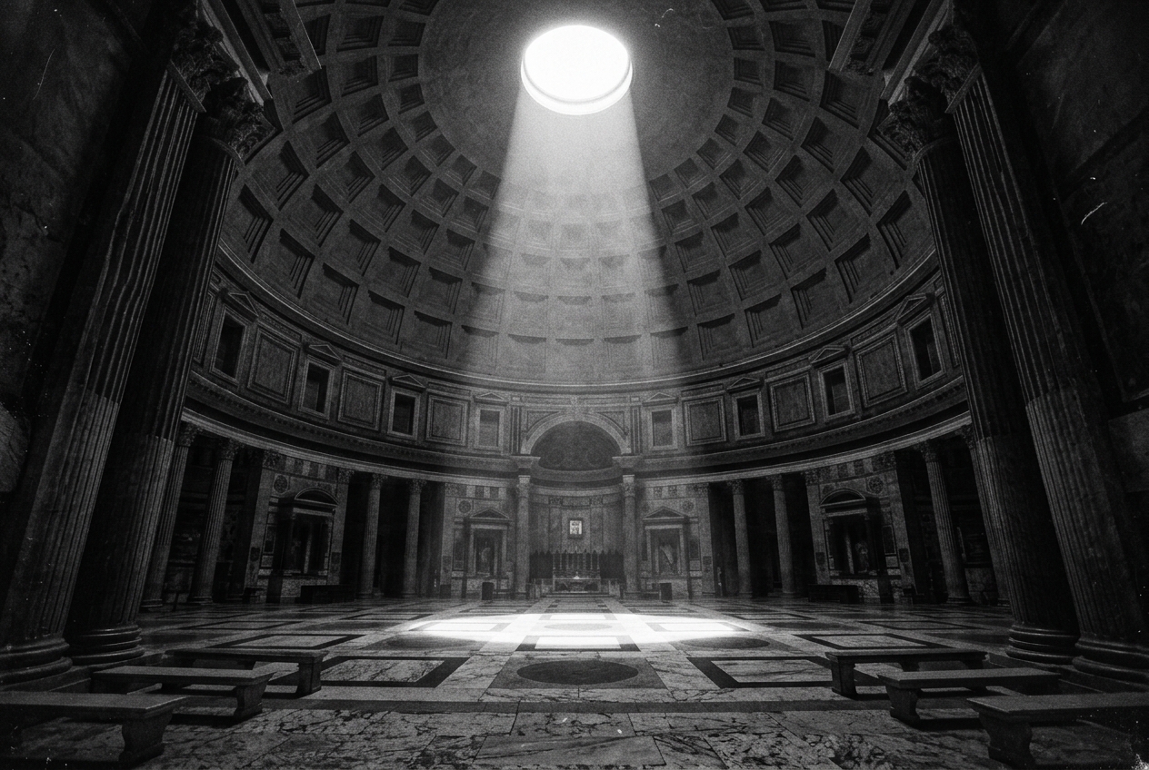 Pantheon light beam