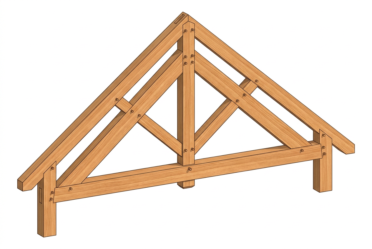 Ferme traditionnelle bois