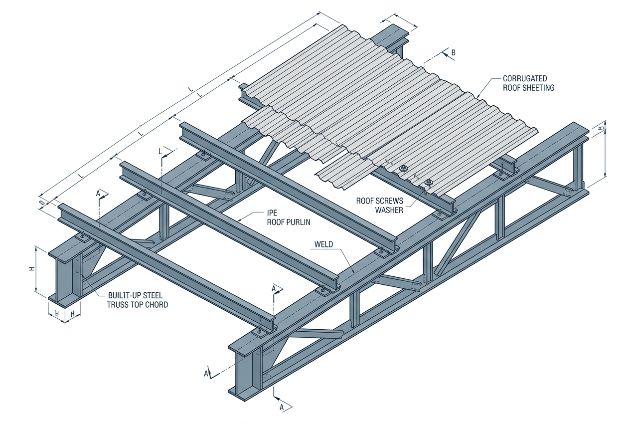 Roof purlin
