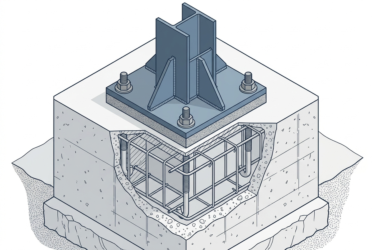 Fixed column base