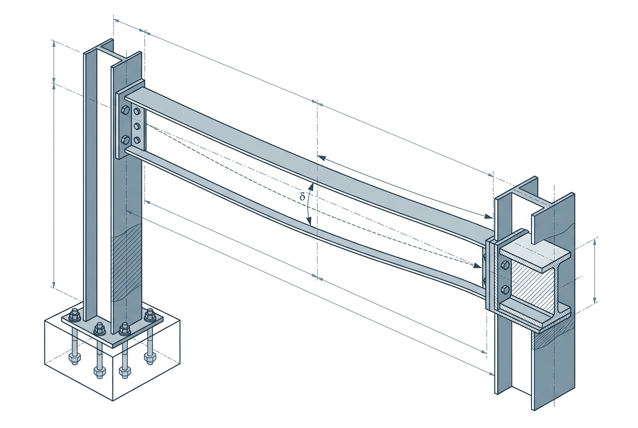 Steel beam (IPE/IPN)