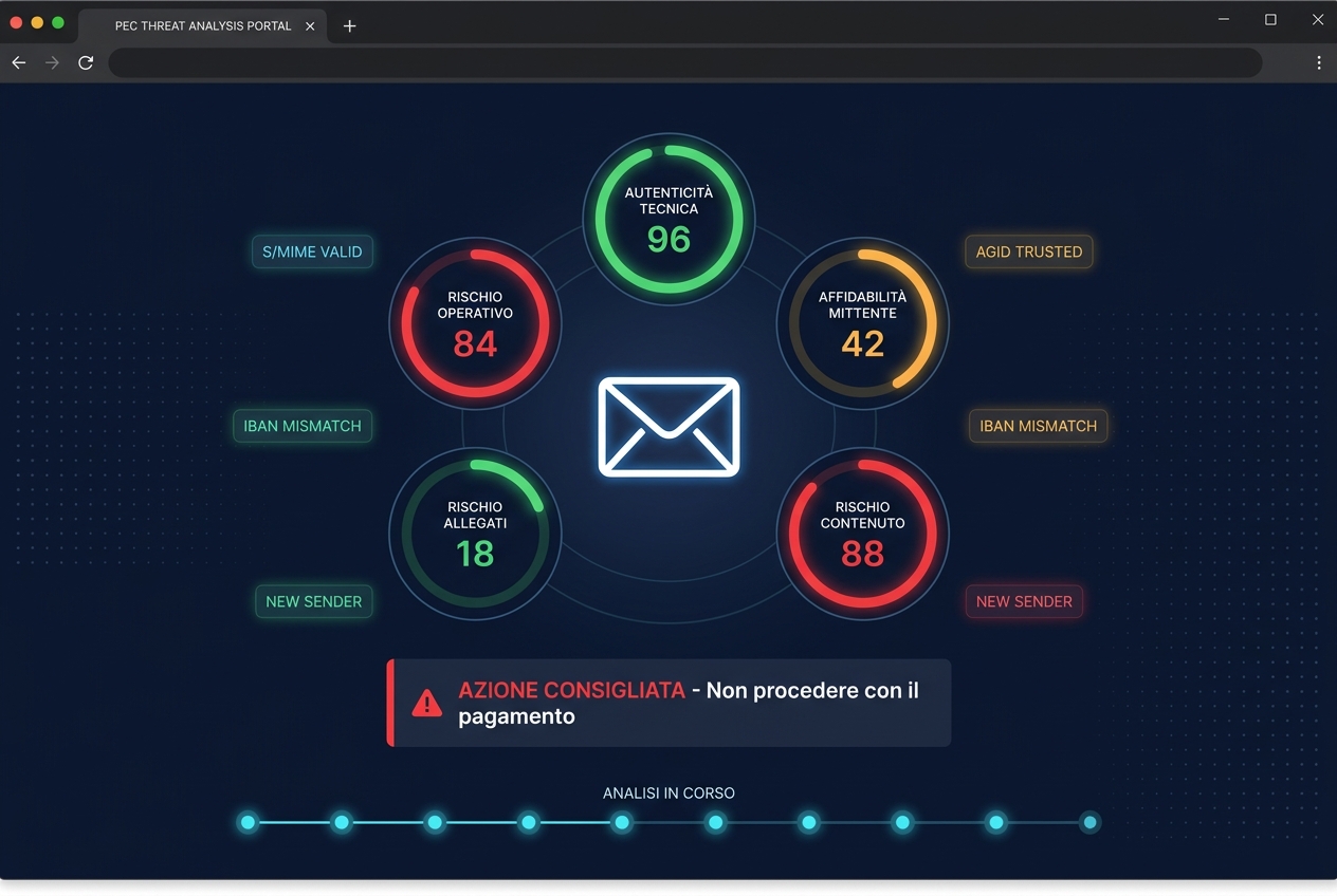 Analisi PEC su 5 dimensioni
