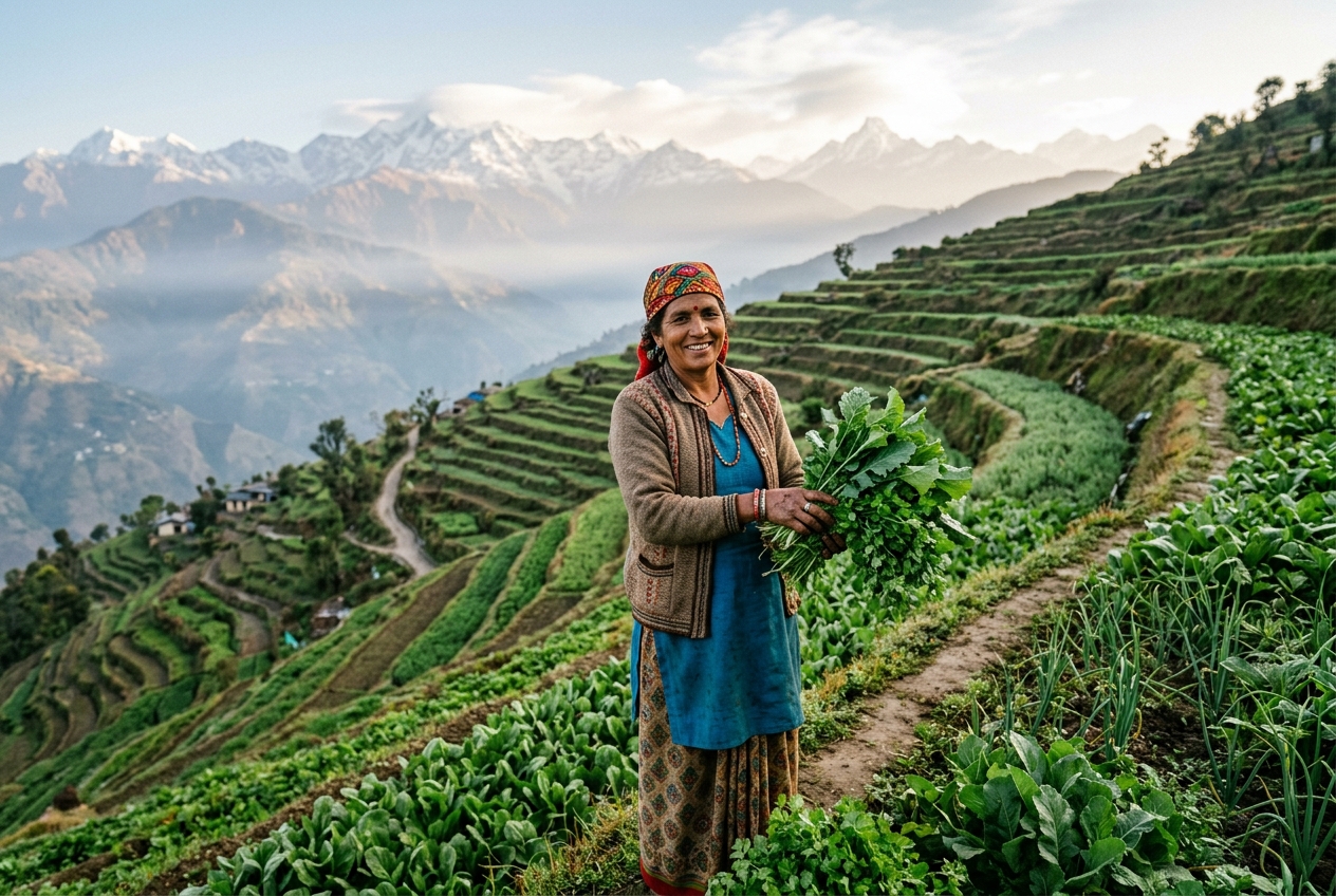 Fresh organic produce