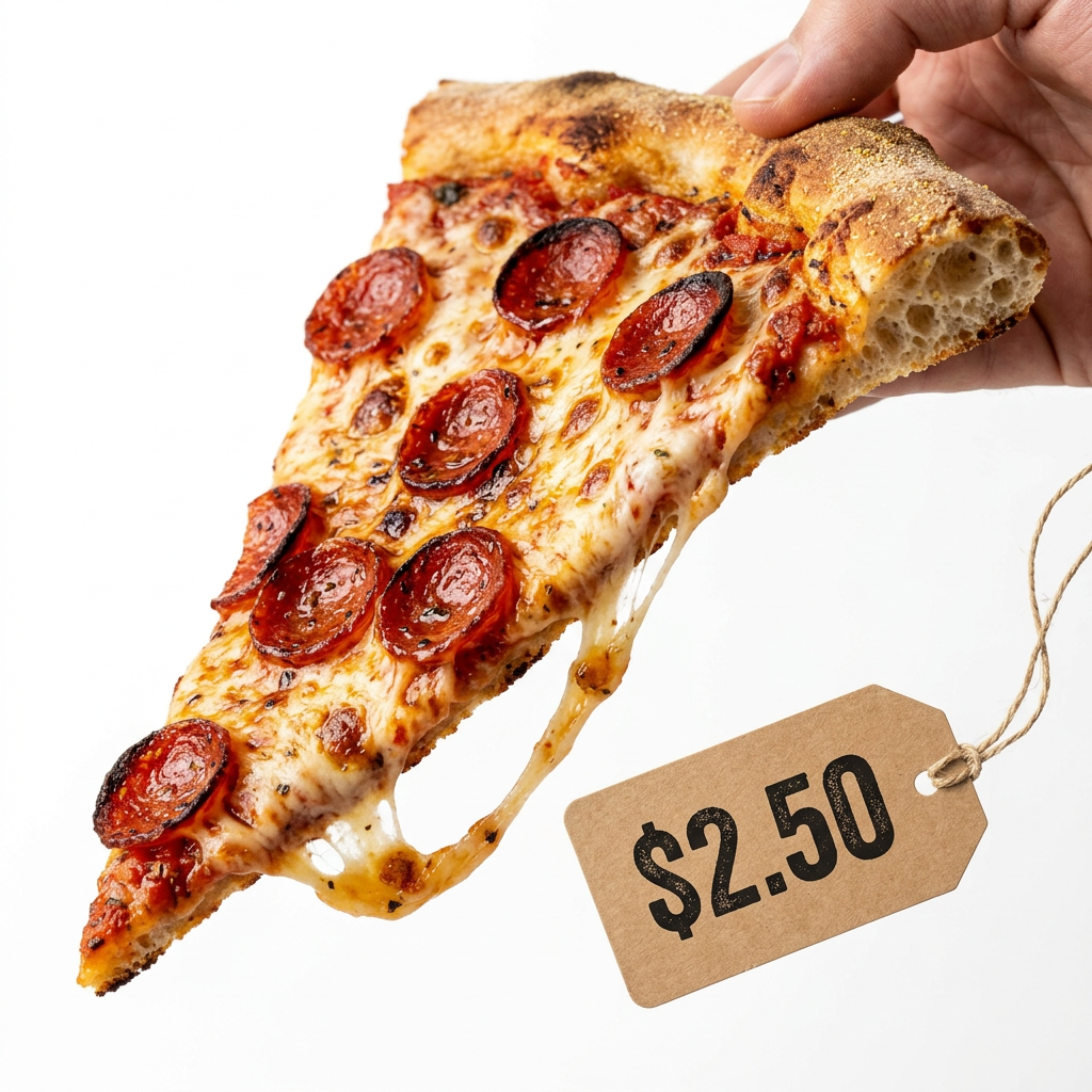 Pepperoni Pizza Slice
