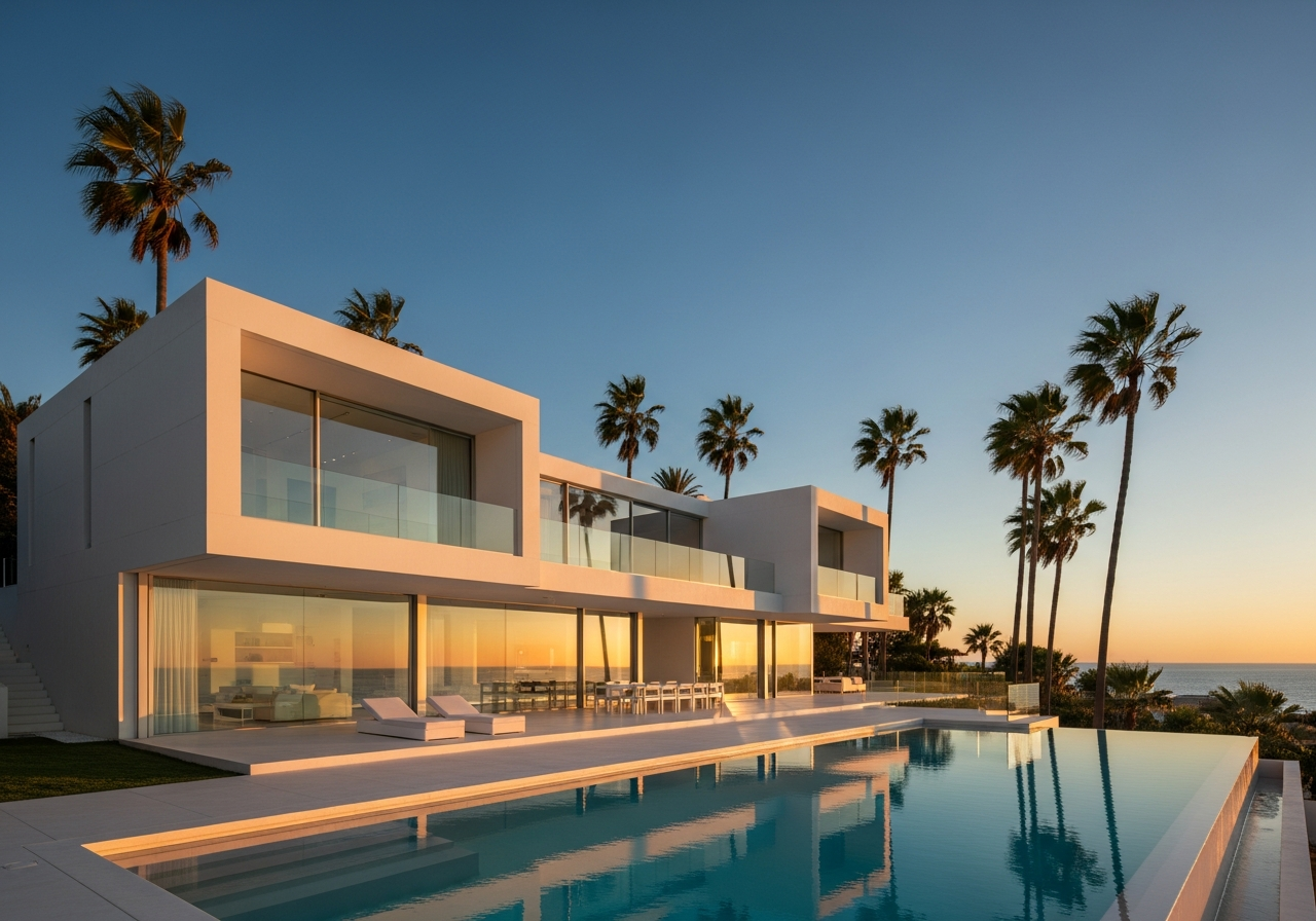 Modern luxury real estate