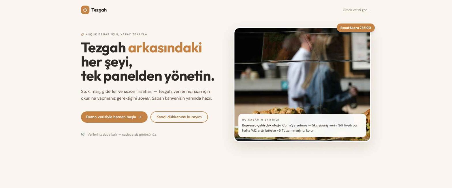 Tezgah | Dükkanın Nabzı preview
