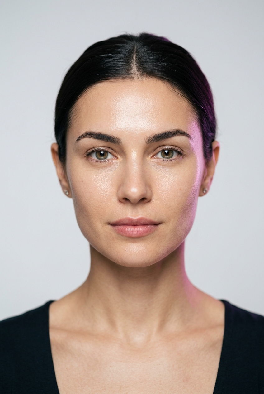 Conceptual digital skincare analysis