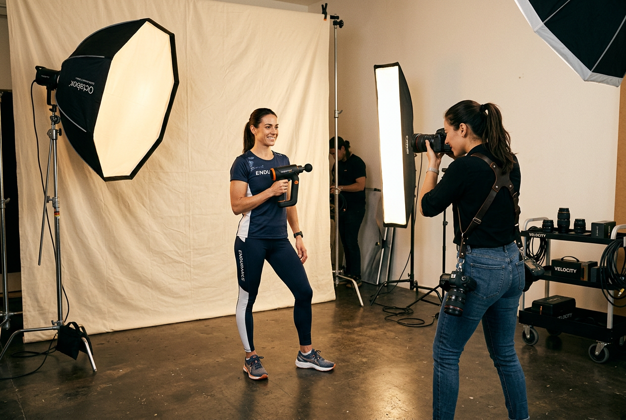 Studio shoot