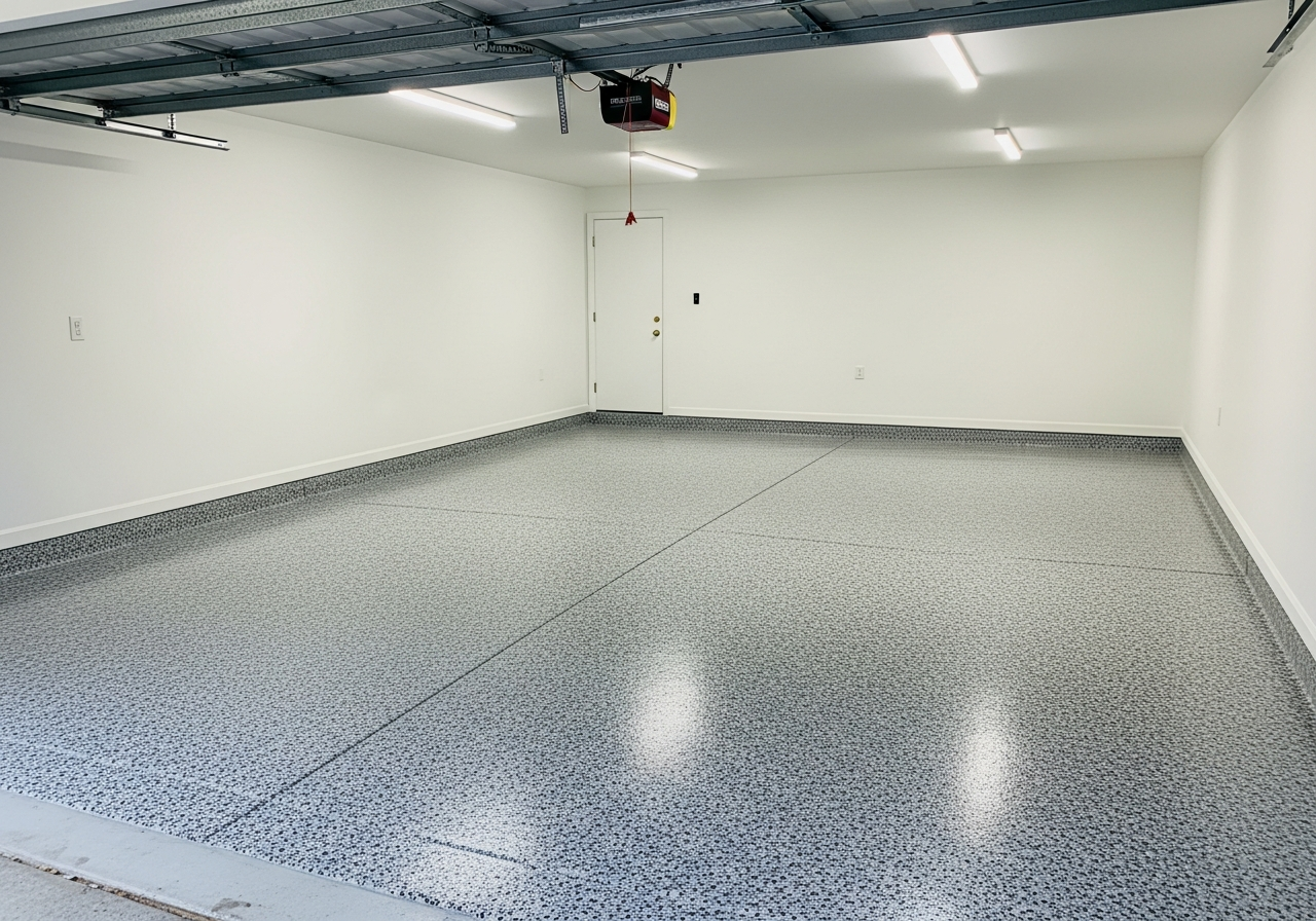 Domino Flake Epoxy - Clean Look