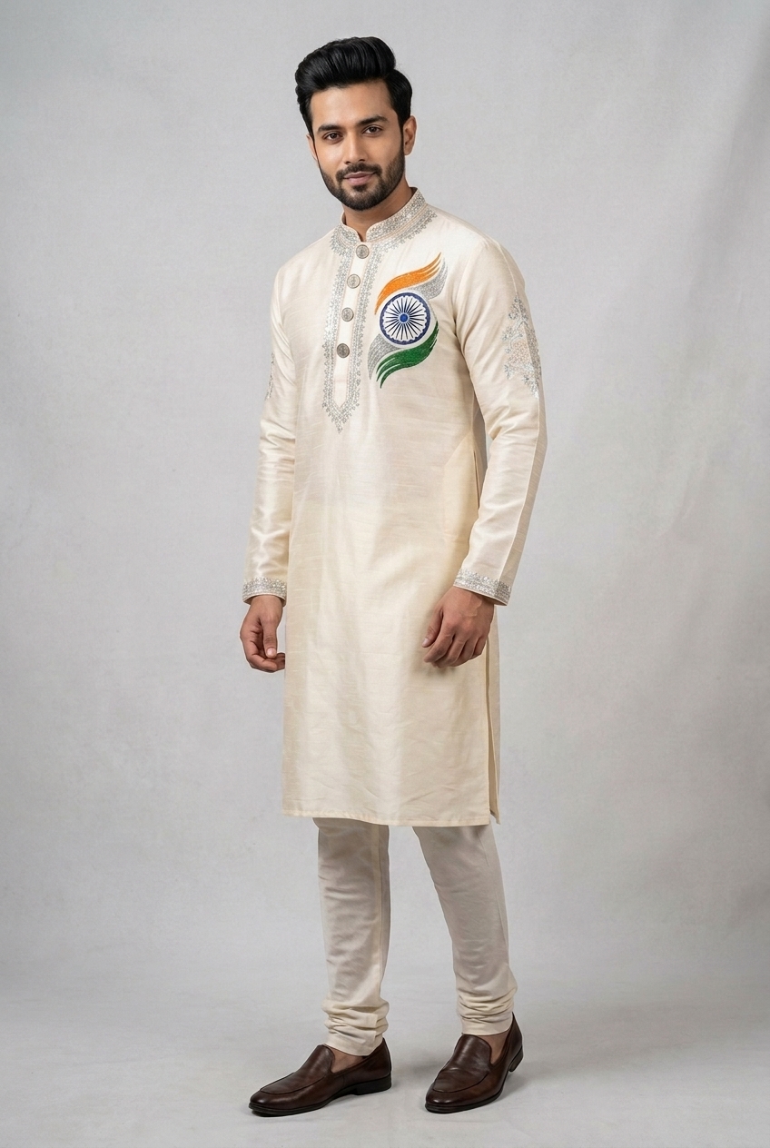 Swaraj 1947 Hand-Stitched Punjabi