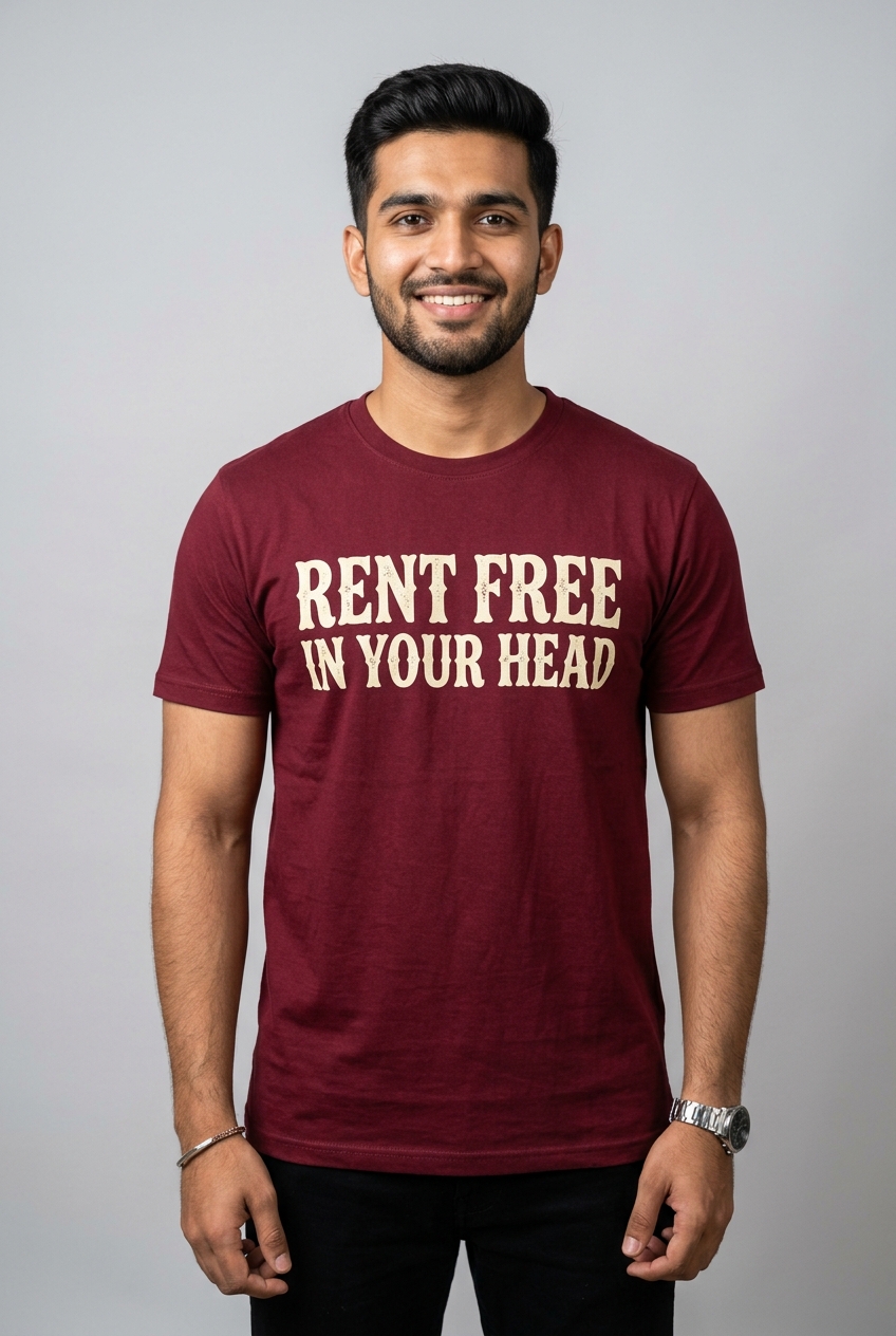 Rent Free In Your Head Tee