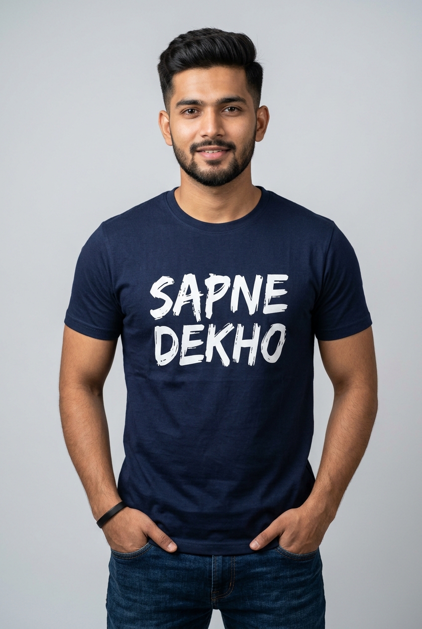 Sapne Dekho Brush Tee