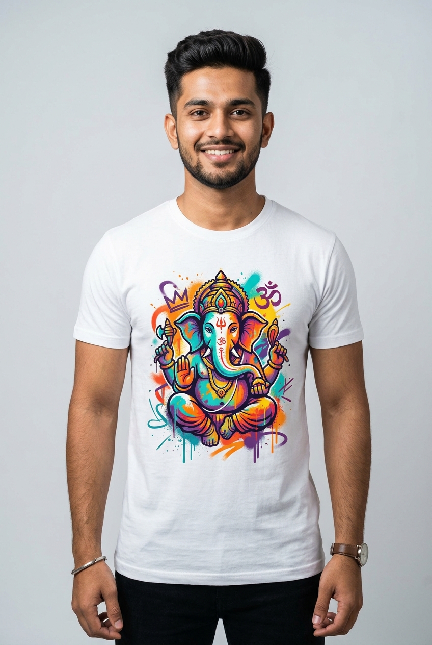 Street Art Ganesha Tee