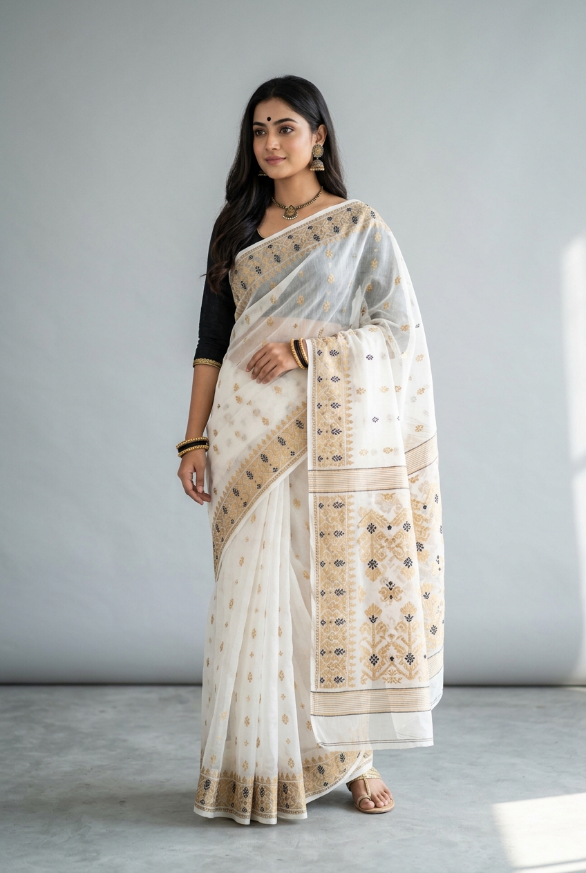Jamdani Tales Saree