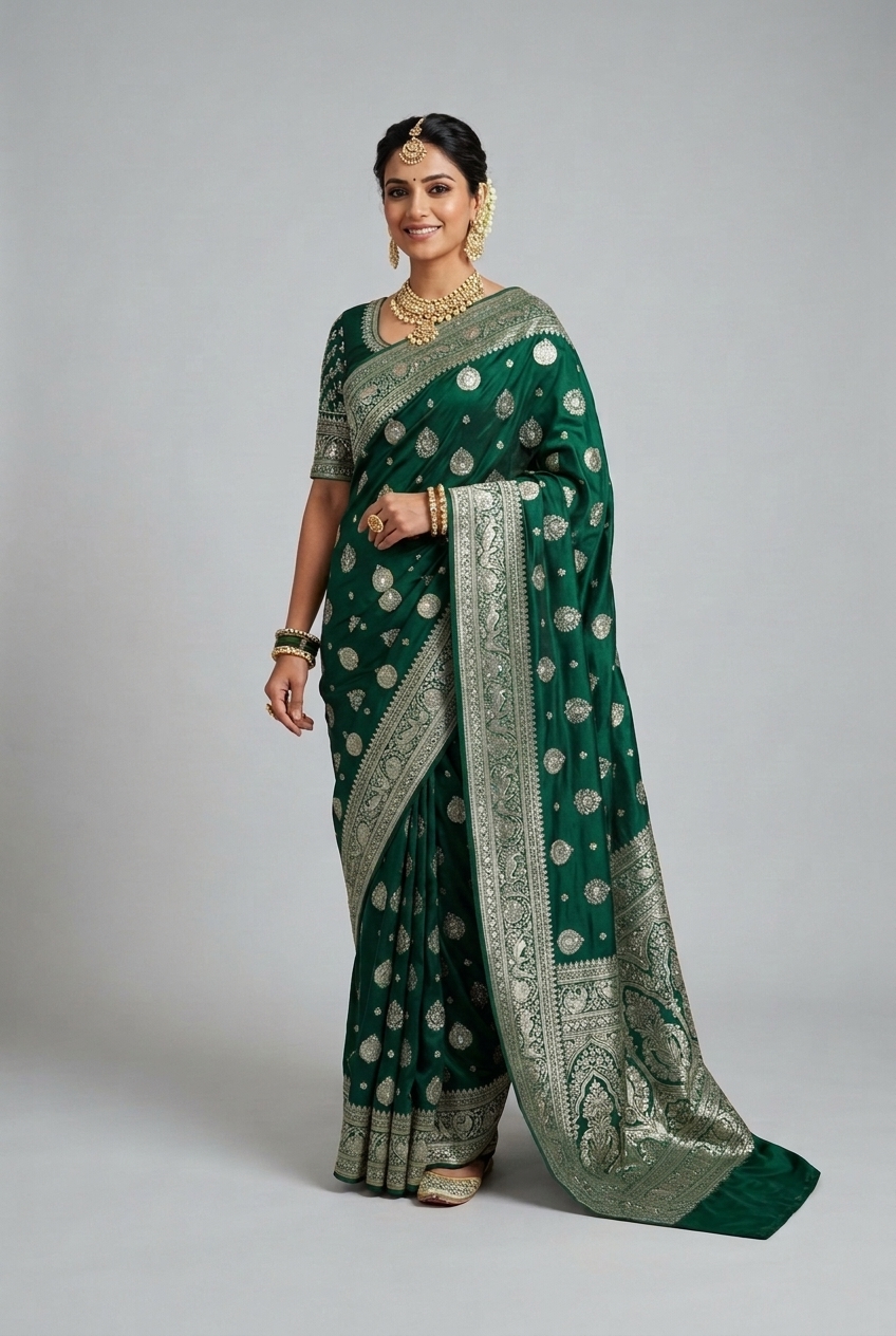 Mughal Mohur Banarasi Saree