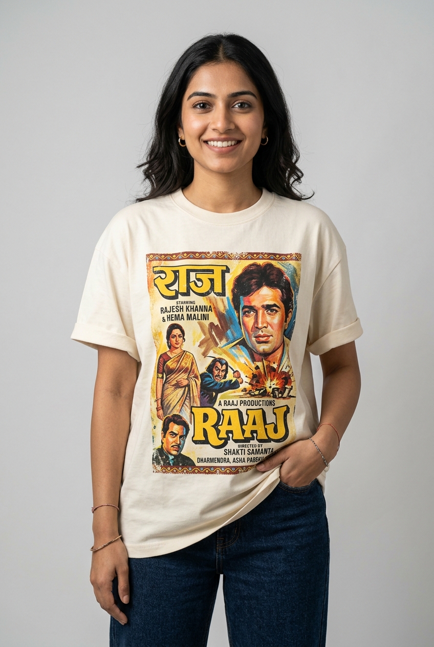 Retro Bollywood Poster Tee