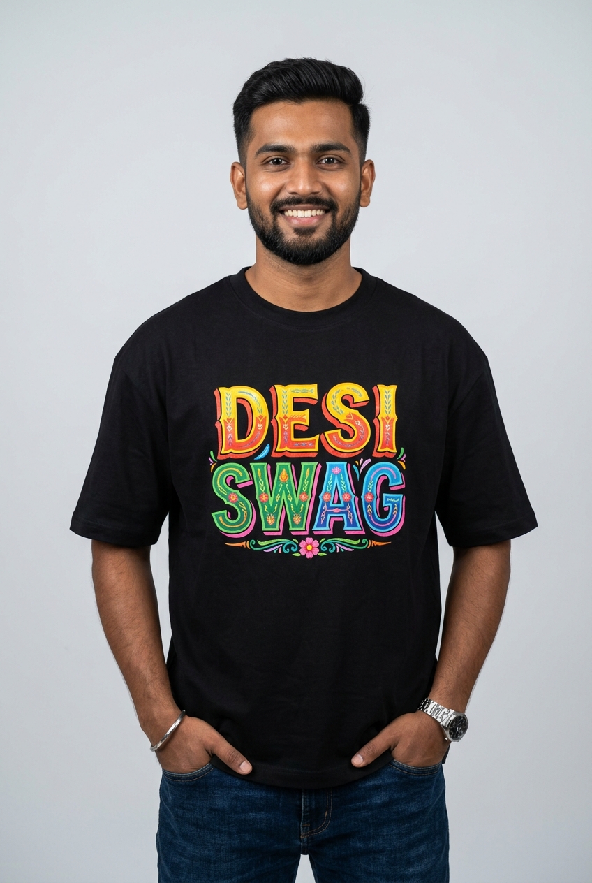 Desi Swag Truck Art Tee