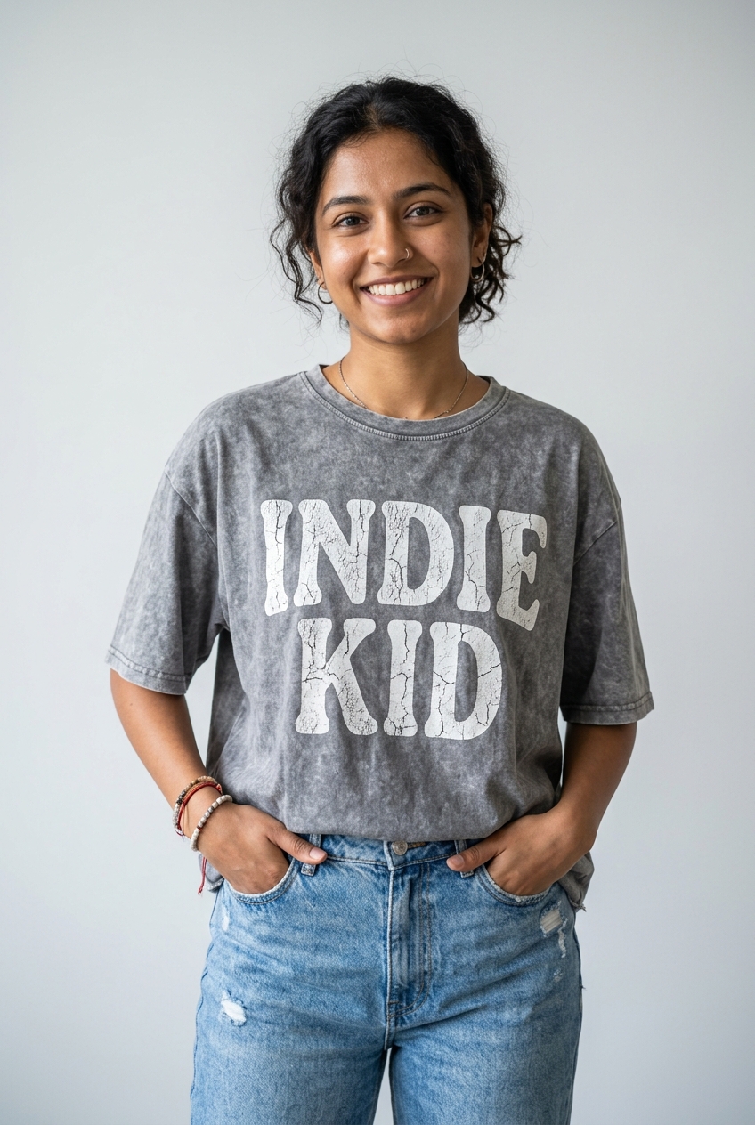 Indie Kid Acid Wash Tee