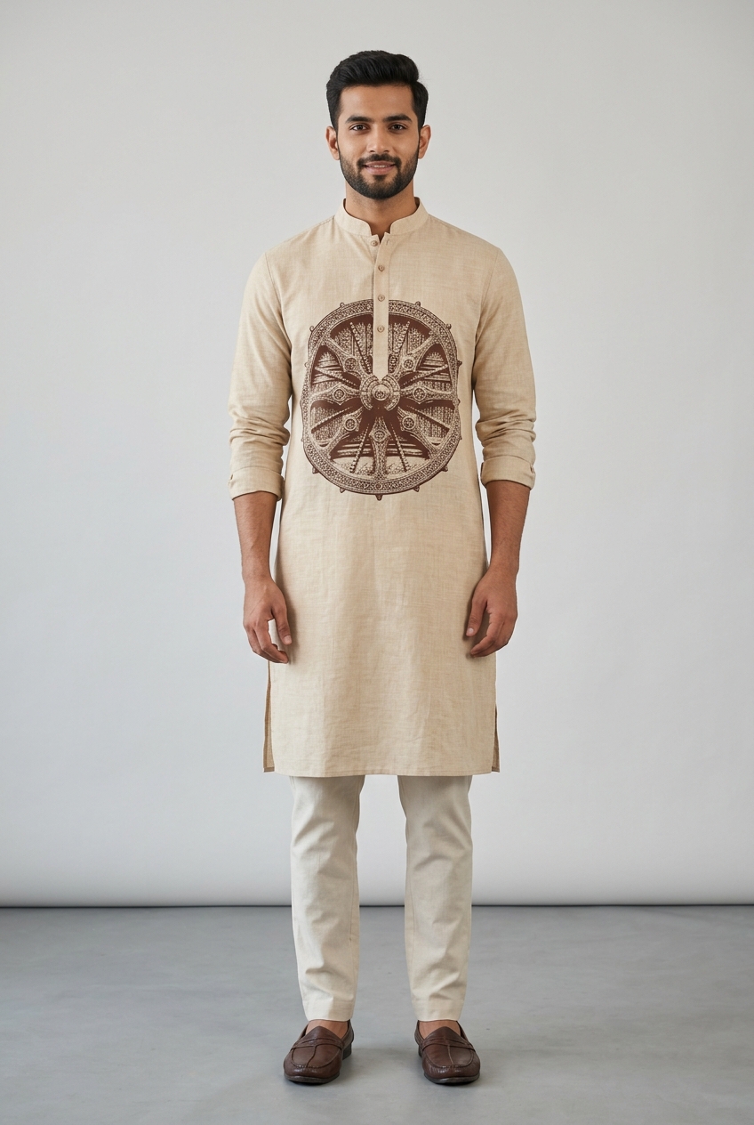 Konark Wheel Kurta