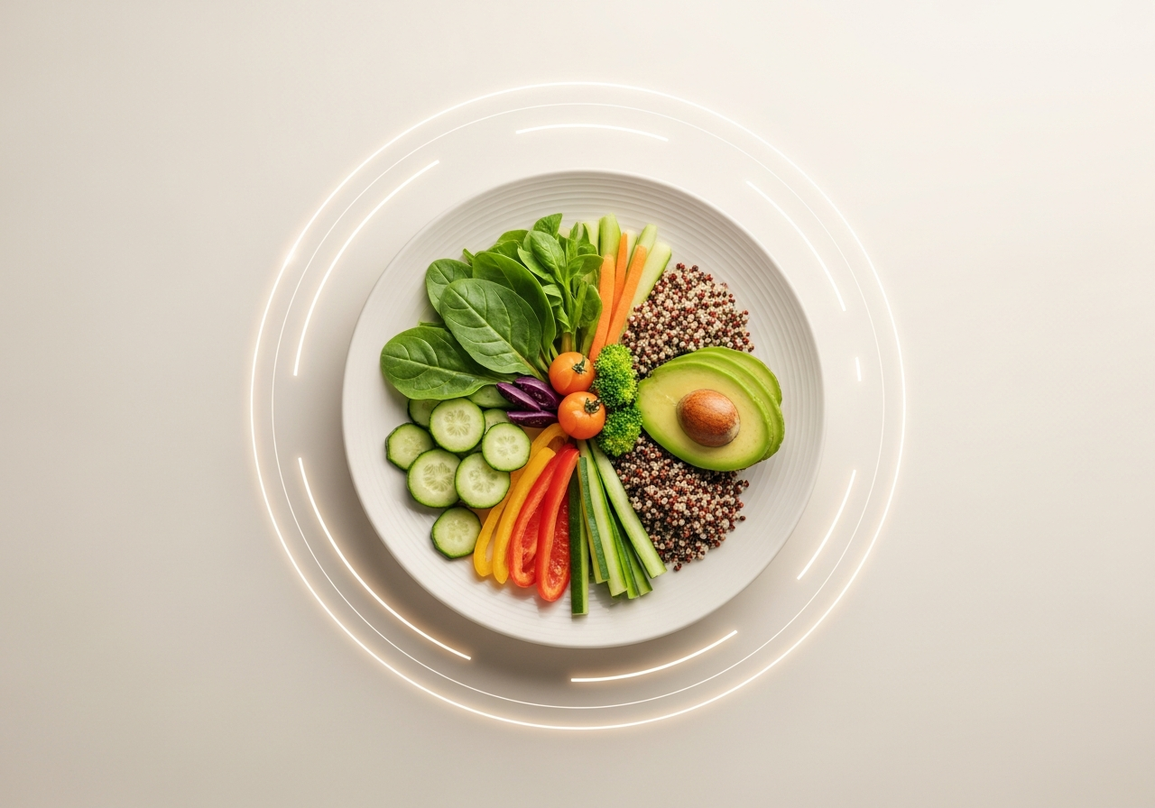 AI-powered healthy food plate
