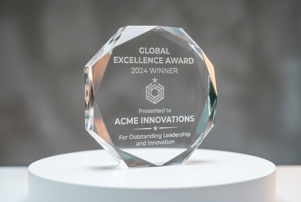 Acrylic Award Trophy