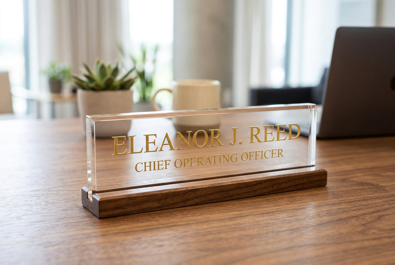 Acrylic Name Plate