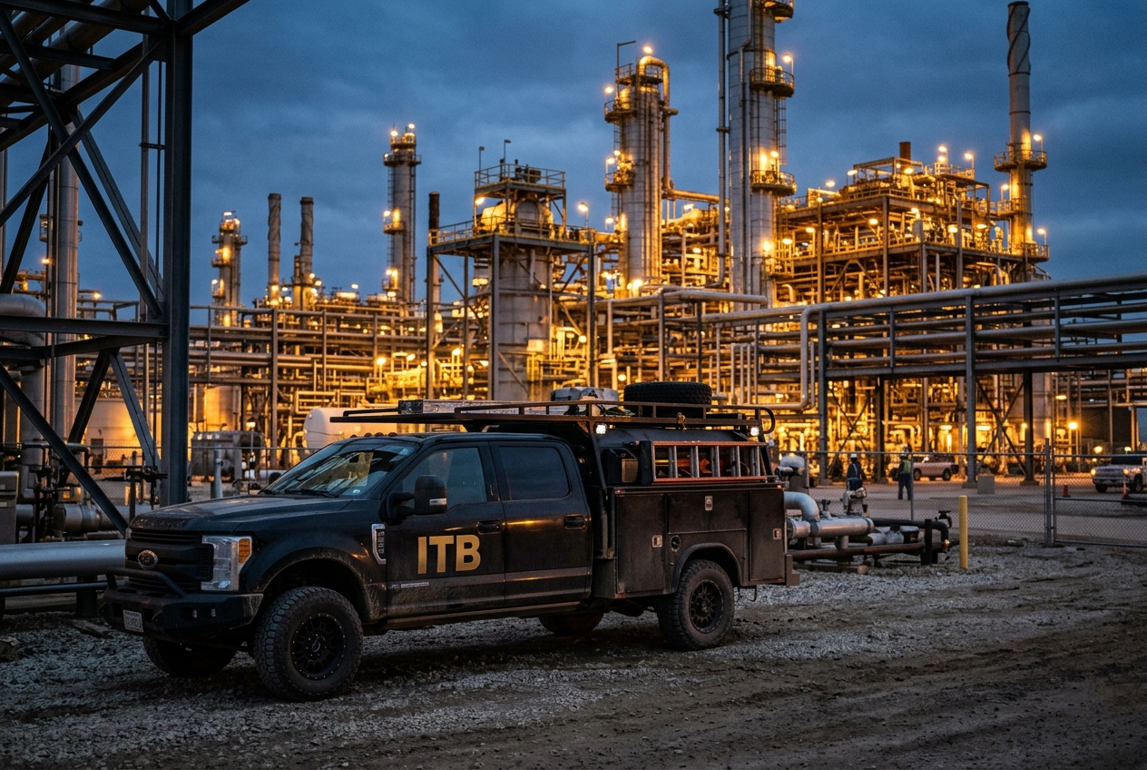 ITB trucks on every site