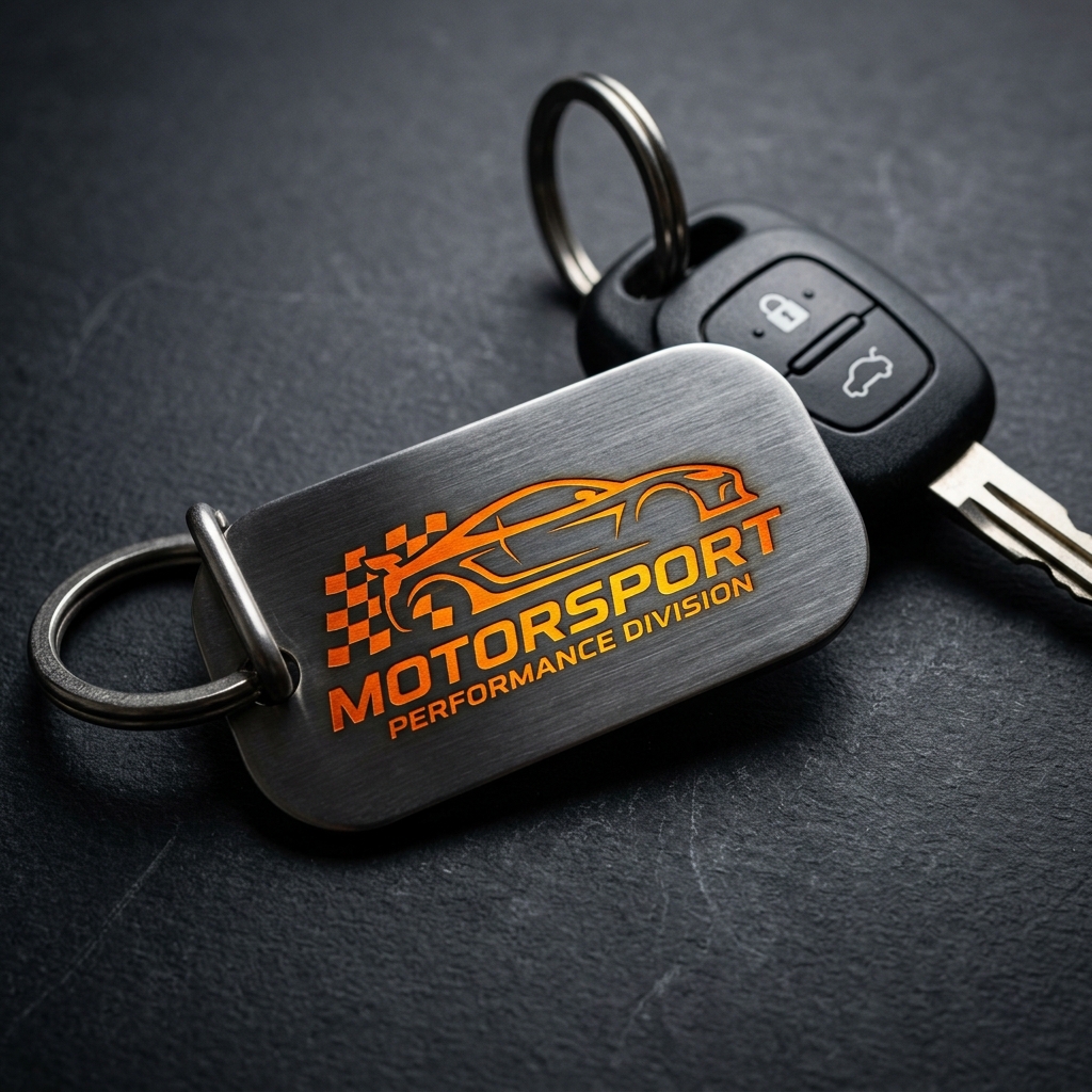 Metal Key Tag