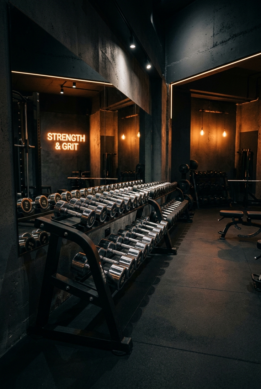 Rhino's Gym — Dumbbell Row
