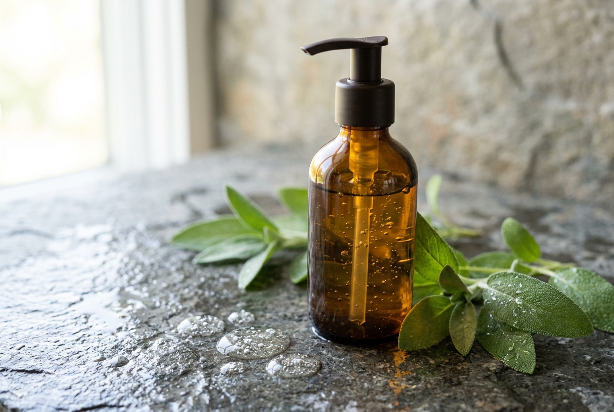 Gel douche doux aux glucosides