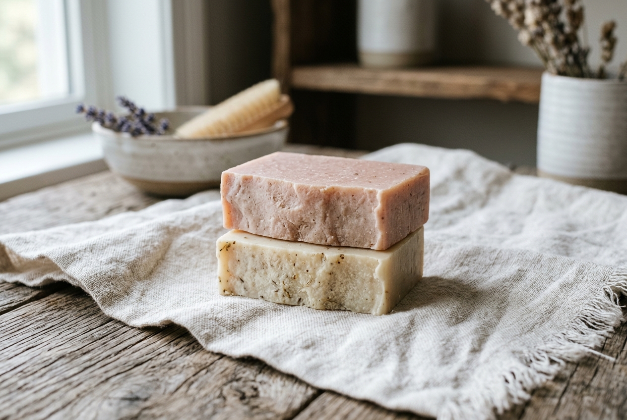 Pain de toilette doux syndet