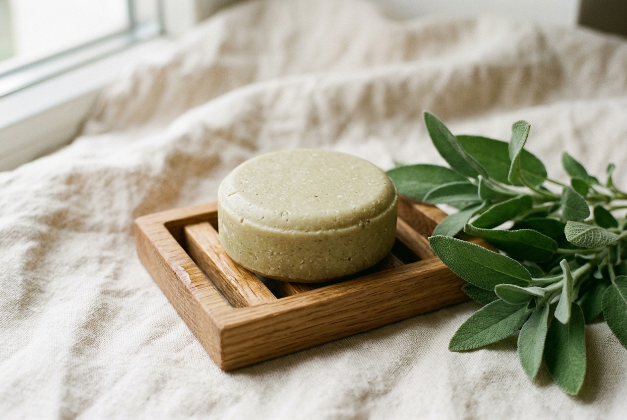 Shampooing solide cheveux gras