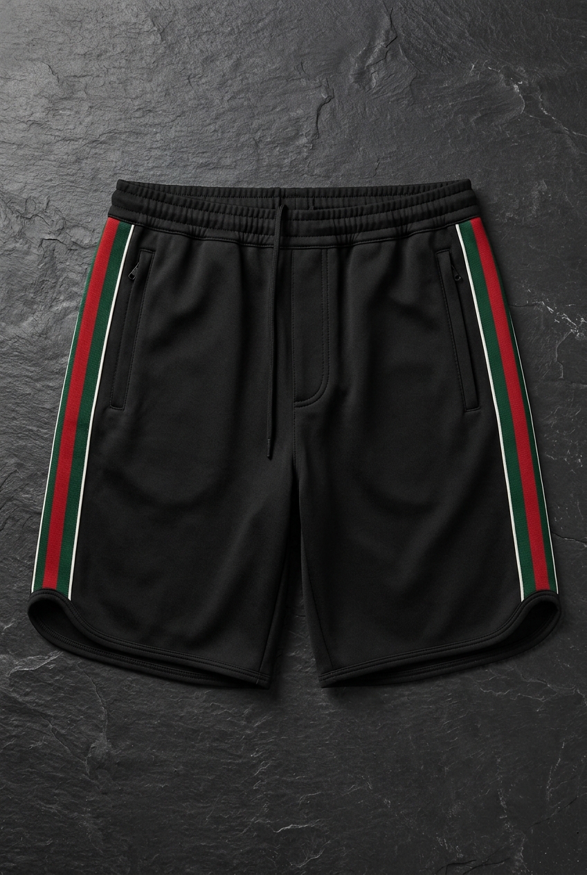 SHORT GUCCI 'WEB STRIPE'