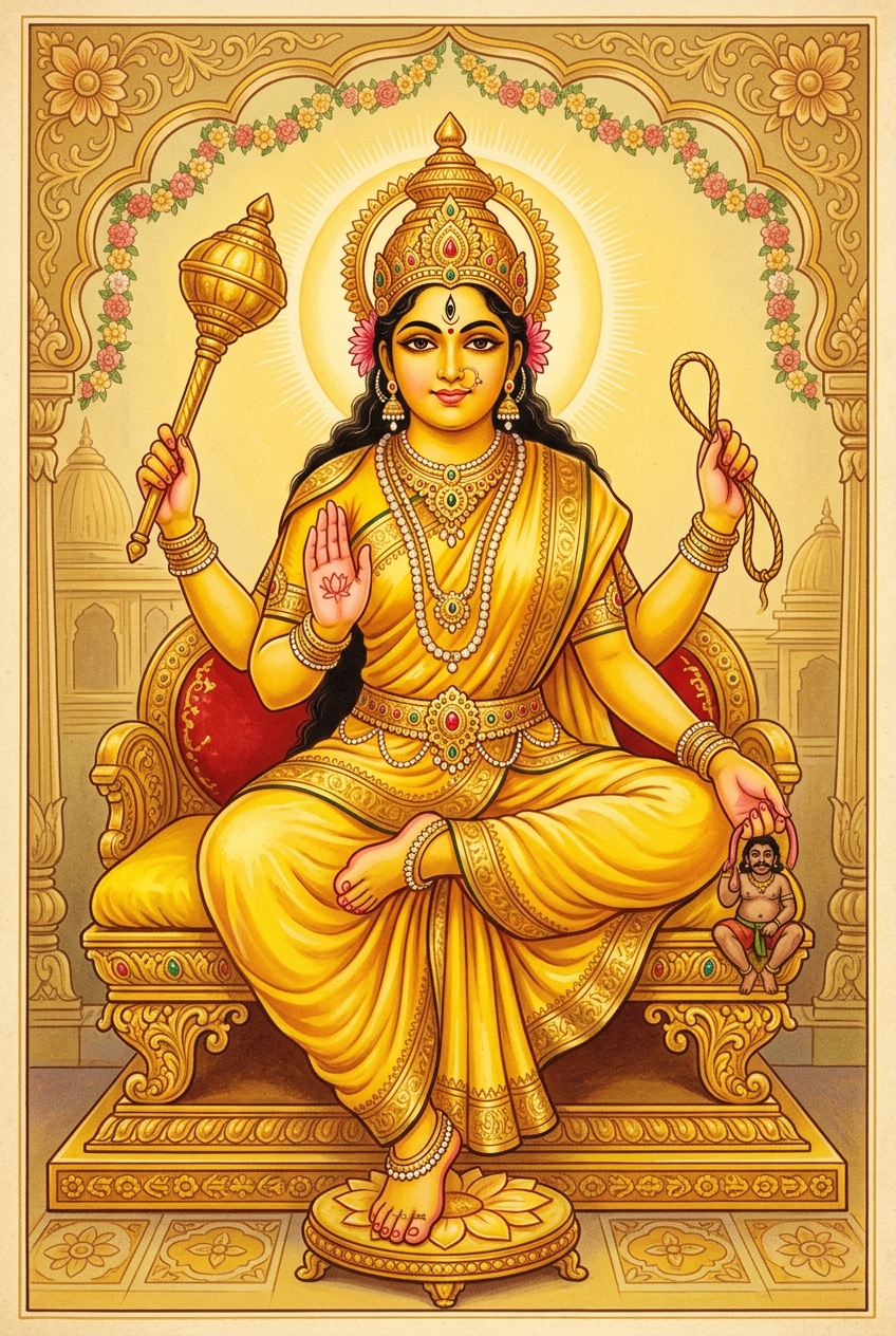 Bagalamukhi · बगलामुखी