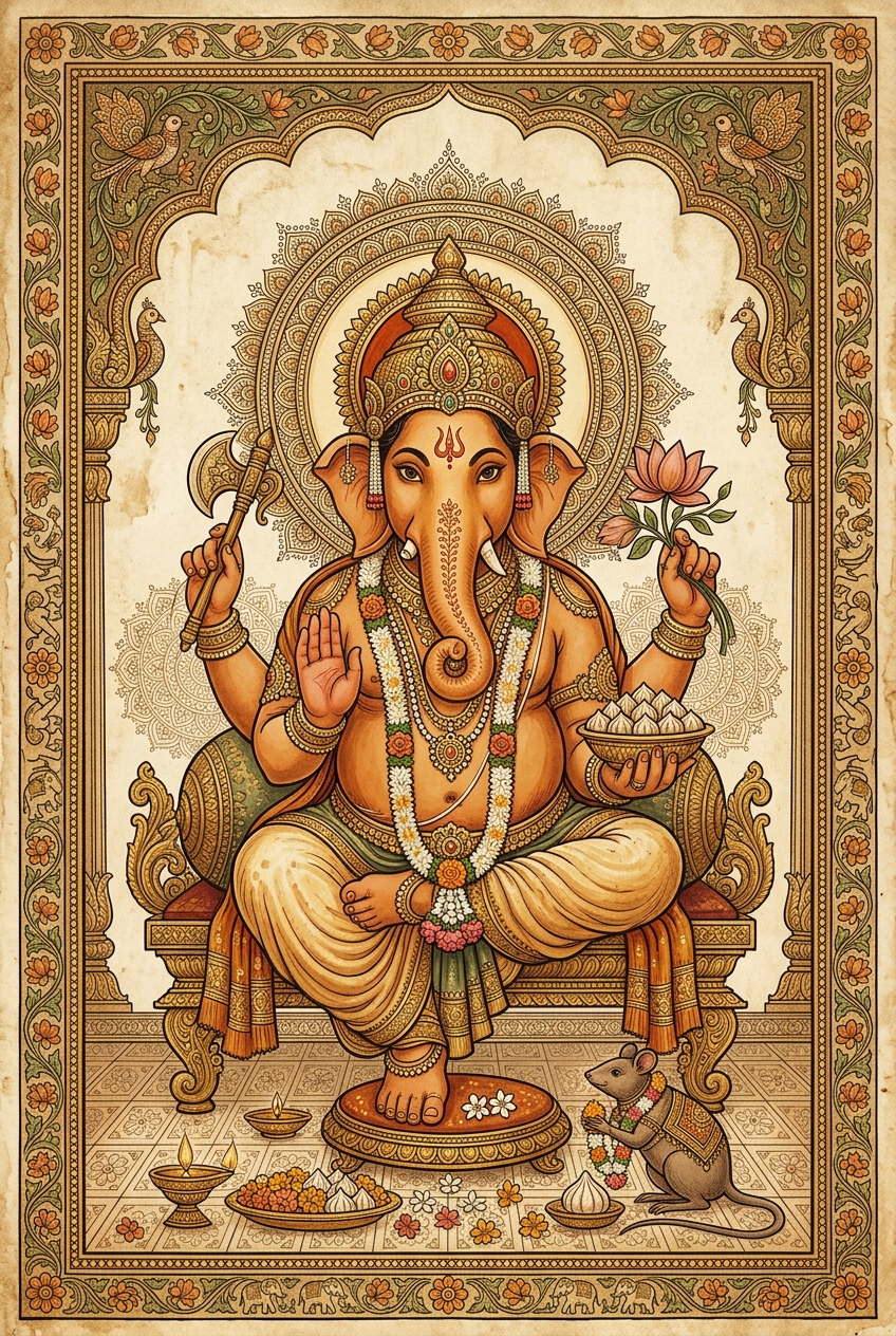 Ganesh Chaturthi · Home Sthapana and Puja Vidhi