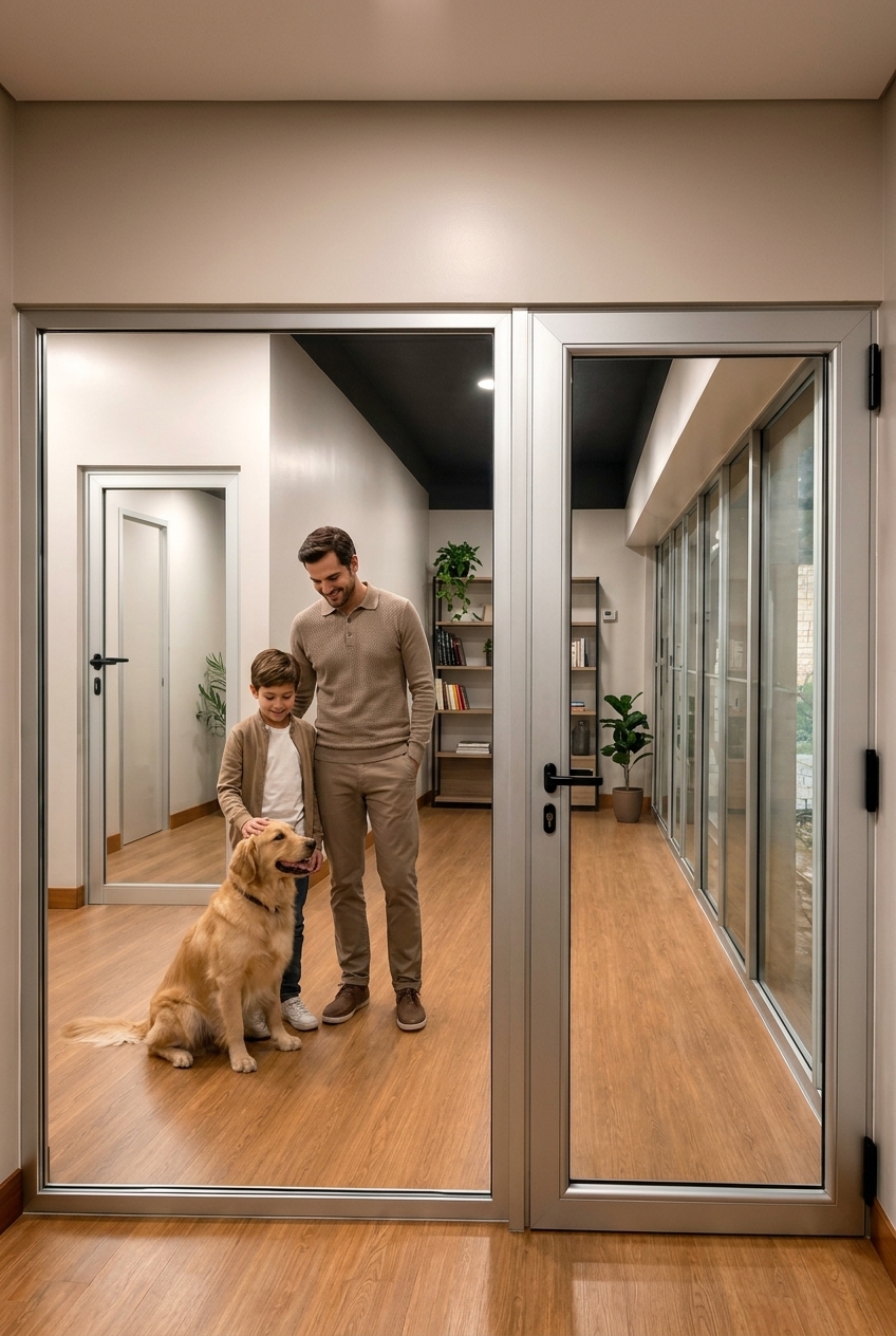 Puertas de aluminio Línea Euro