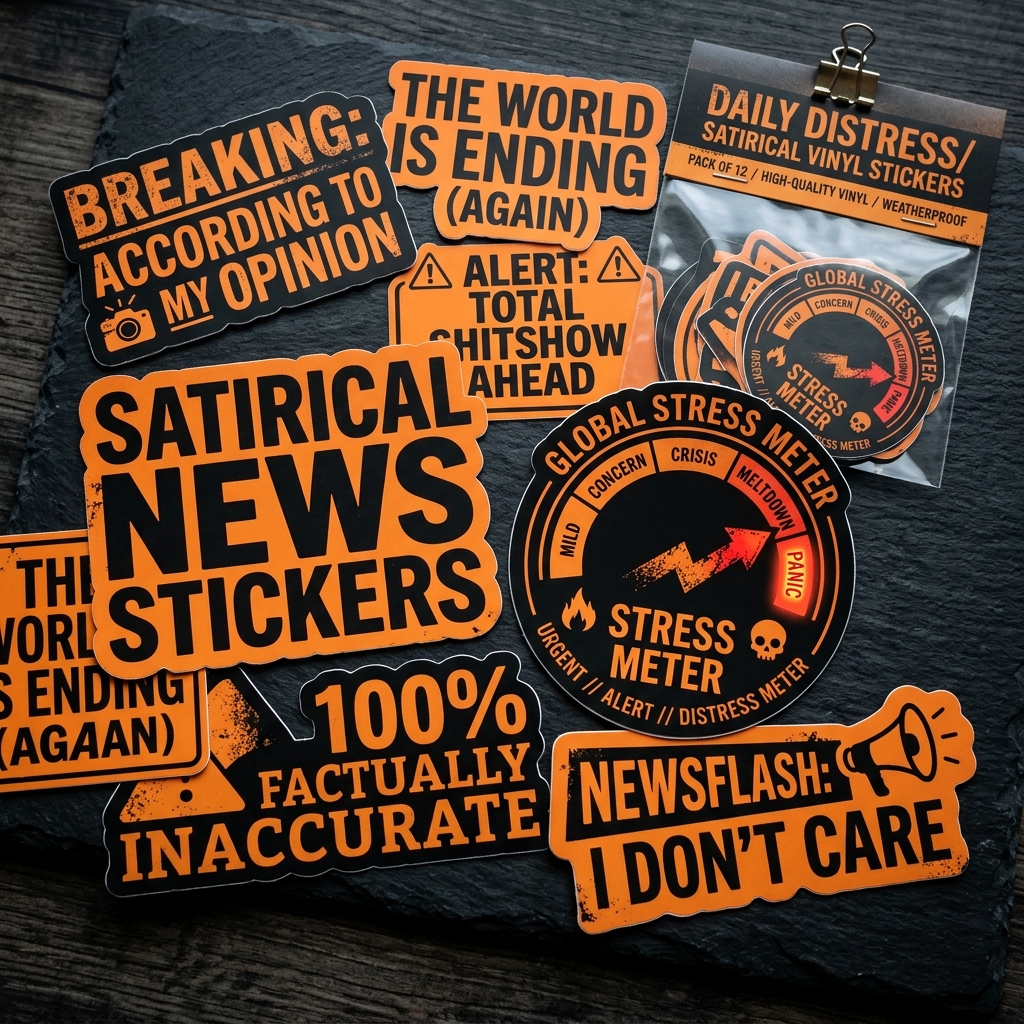 Satirical Sticker Pack