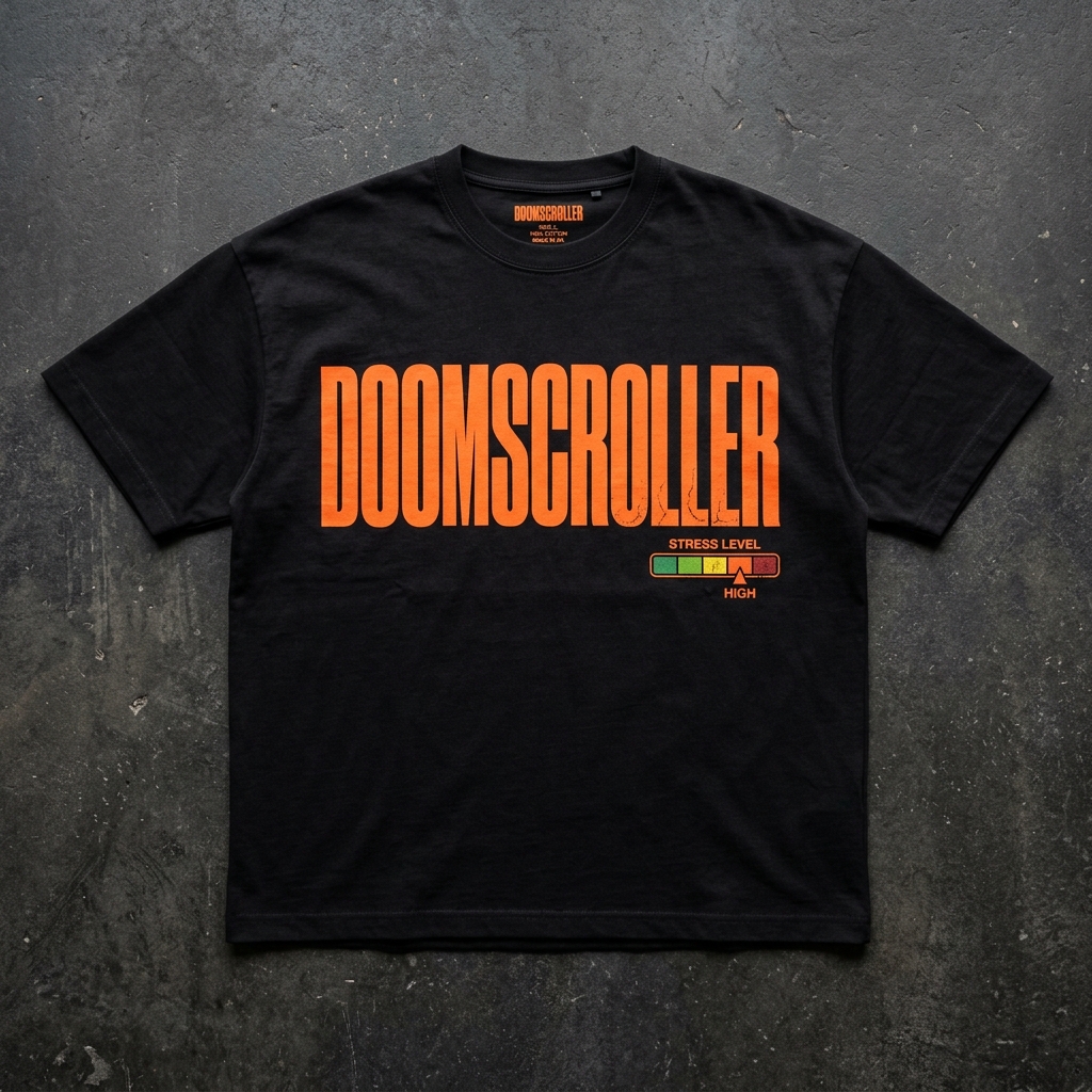 DOOMSCROLLER Logo Tee
