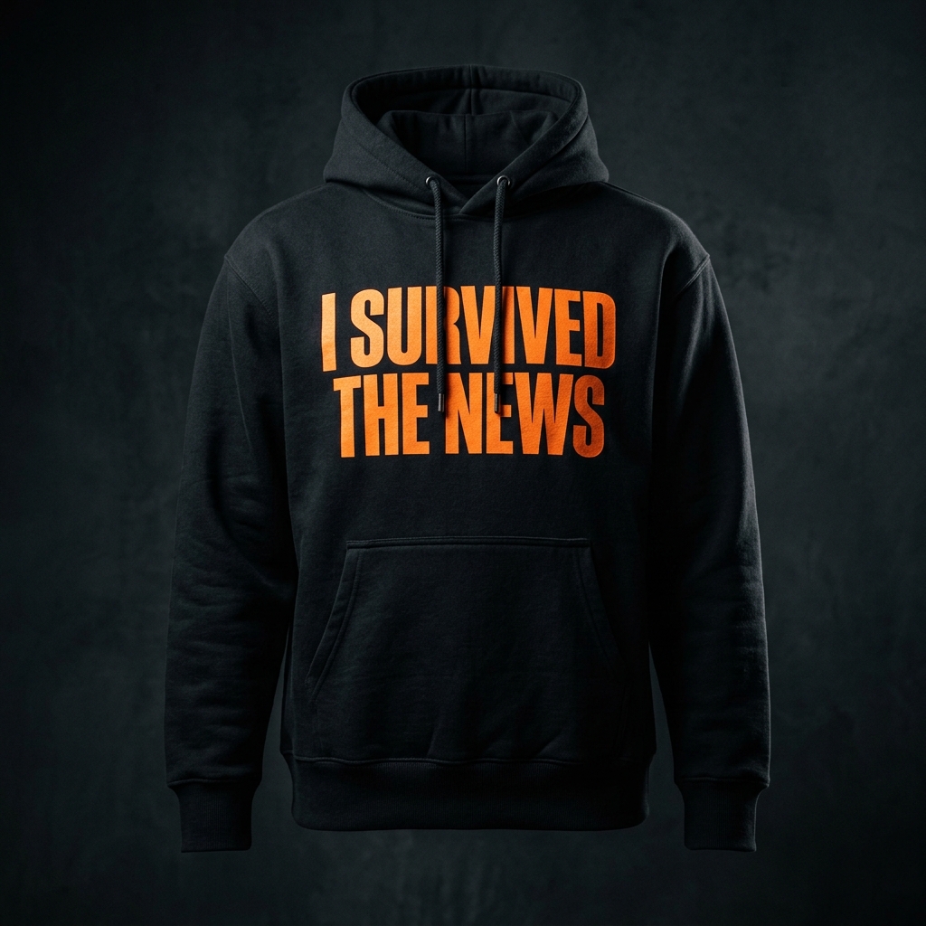 I SURVIVED THE NEWS Hoodie