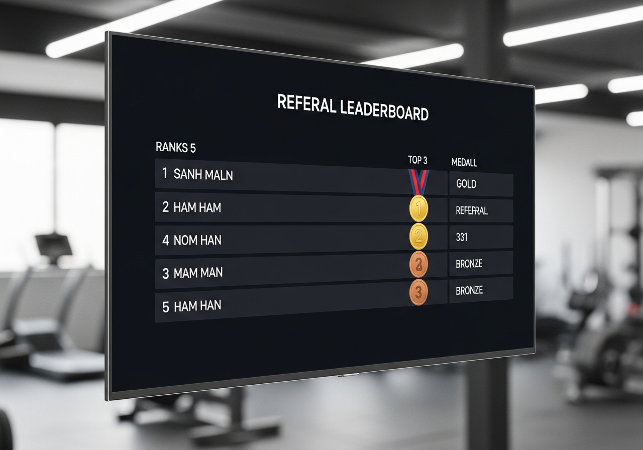 TV Leaderboard Display